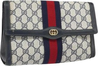 Gucci Pre-owned Clutches, female, Multicolor, Size: ONE SIZE Pre-owned Vintage Clutch Bag