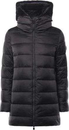 Save The Duck Jassen, Dames, Zwart, XL, Polyester, Jade Parka