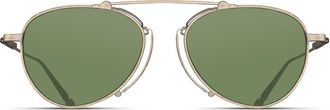 Matsuda M3130 AG Mens Sunglasses Gold Size 53