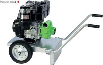 Zanetti Motobomba Centr&iacute;fuga Diesel De Gran Potencia Zanetti Ps50-400cge Cuerpo De Hierro Fundido