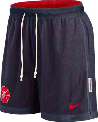 Nike Arizona Reversible Nike Mens Dri-FIT College Shorts in Blue | 02YK069KUAN-NTL