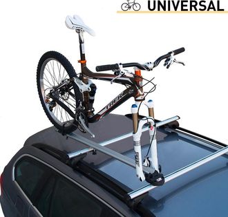 OEM Portabicicletas De Techo Menabo Bike Pro Plateado