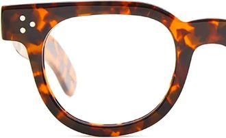 JULIUS TART OPTICAL Occhiali tondi - Marrone