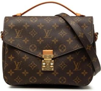 Louis Vuitton Pre-owned Pochette Metis - Dames - Vintage Handtas - Bruin - ONE Size - Vintage