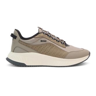 HUGO BOSS Zapatillas Modernas Ligeras - Shoes - Hombre - Marr&oacute;n - 42 EU