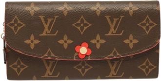 Louis Vuitton Pre-owned Wallets, female, Brown, Size: ONE SIZE Pre-owned Coated Canvas Wallet