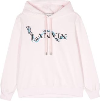 Lanvin Klassieke Bedrukte Hoodie