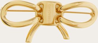 Ferragamo Women Vara bow broach Gold