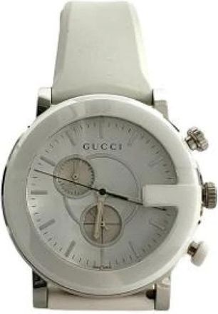 Gucci Pre-owned Vintage Polshorloge - Heren - Vintage Horloges - Wit - ONE Size - Vintage