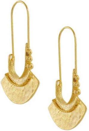 Ottoman Hands Selma Drop Earrings in Brass at Nordstrom
