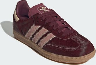 adidas Originals ADIDAS Originals Unisex Samba OG Shoes - Beige Leather - Size UK 4.5