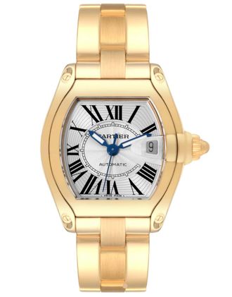 Cartier 37mm Yellow Gold Roadster Large Watch