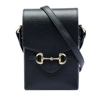 Gucci Pre-owned Vintage Crossbody Bag - Dames - Pre-owned - Zwart - Maat: ONE Size Zijde