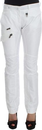 Ermanno Scervino Nylon Padded Slim Fit Cargo Womens Pants