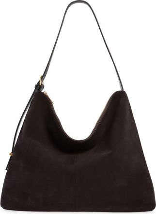 Reiss Vigo Shoulder Bag in Chocolate at Nordstrom