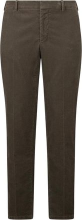 Moorer Borel Corduroy Broek - Heren - Slim Fit Broeken - Bruin - M - Broeken