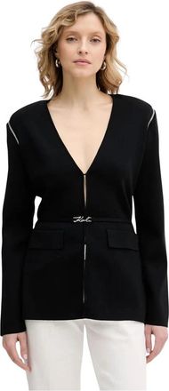 Karl Lagerfeld Donna, Maglie, Nero, XS, new