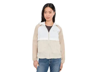 Columbia Spire Valleytm Windbreaker Womens Jacket Dark Stone/Sea Salt/Ancient Fossil : 2XL, Nylon