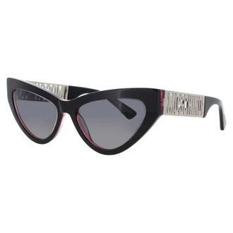 Moschino Ladies Grey Rectangular Sunglasses MOS170S4WC9O