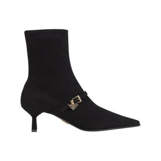 Prada Black Zipper Boots