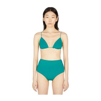 Ziah Badmode, Dames, Groen, L, Driehoek Bikini Top