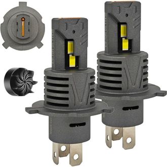 OEM Bombillas Led H4 9v-32v Canbus Csp 10000lm Blanco Intenso