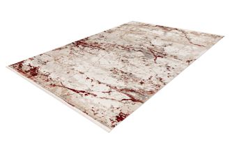 Obsession Teppich »My Memphis 381« rechteckig 8 mm Höhe modernes Marmor 3D-Design, mit Fransen