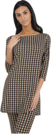 Via Masini 80 Klassiek T-shirt voor heren - Dames - Blouses - Veelkleurig - 2XL - Overhemden