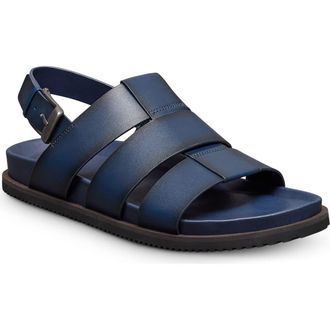 Allen Edmonds Damien Fisherman Sandal in Navy at Nordstrom, Size 12