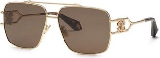 Roberto Cavalli Src 131 Zonnebril - unisex - Zonnebrillen - Geel - 61 MM - Accessoires