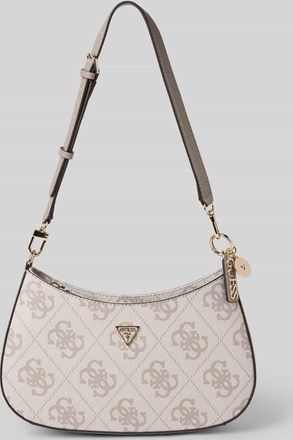 Guess Handtasche mit Label-Detail Modell NOELLE in Beige, Gr&ouml;&szlig;e 1