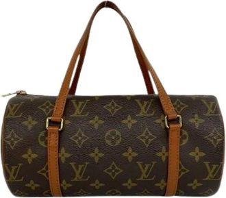 Louis Vuitton Pre-owned Handbags, female, Brown, Size: ONE SIZE Pre-owned Papillon Monogram Handbag