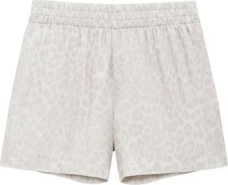 Anine Bing Korte Broeken, Dames, Beige, L, Kam Short