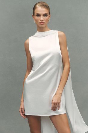 Mare Mare Scarf Satin Mini Dress