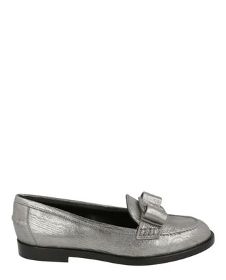 Ferragamo Vivaldo Metallic Loafers