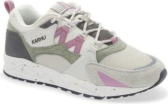 Karhu Gender Inclusive Fusion 2.0 Sneaker in Dark Gull Gray /Lilas at Nordstrom, Size 6.5 Womens
