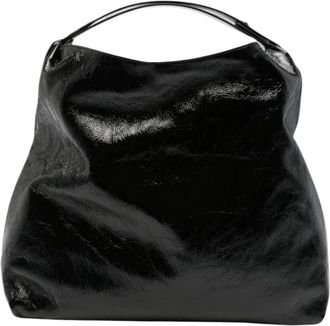 Gherardini Medium Shoulder Naplak - Dames - Schoudertassen - Zwart - ONE Size - Leer - Tassen