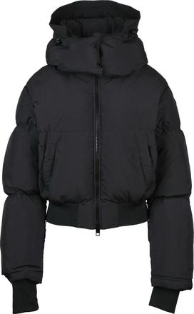 Diesel Black Nylon Short Down Jacket