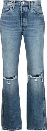 Re/Done Flared Jeans - Dames - Flared Jeans - Blauw - W24 - Denim - Jeans