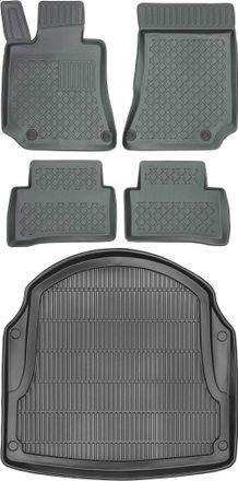 OEM Juego De Alfombrillas Para Coche Y Alfombrilla Para Maletero Para Mercedes Clase E Iv W212 Sed&aacute;n/limusina (2009-2016)