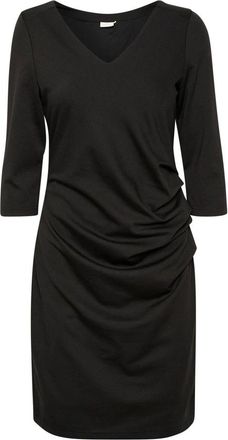 Kaffe Dames, Jurken, Zwart, Maat: XL Viscose