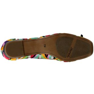J. Rene&eacute; Flats Retro Multi Fabric EDIE-FARET-600 Womens