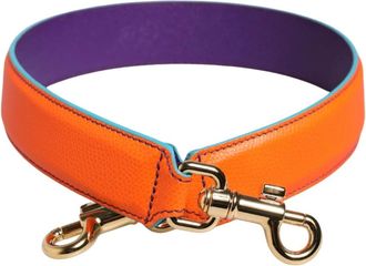 Dolce & Gabbana Bag Accessories, unisex, Orange, Size: ONE SIZE Calf Leather Shoulder Strap