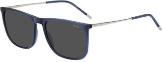 HUGO BOSS HG 1319/S ECJ/IR Mens Sunglasses Blue Size 57