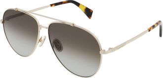 Lanvin LNV113S 714 Mens Sunglasses Gold Size 61