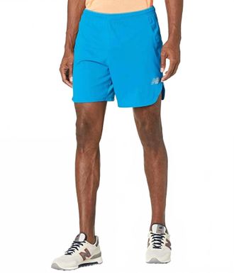 New Balance Q Speed Fuel Short In Wave Blue