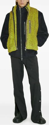 Song for the Mute Gilet in pelliccia sintetica - Giallo