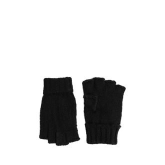Comme Des Gar&ccedil;ons Fingerless Knit Gloves