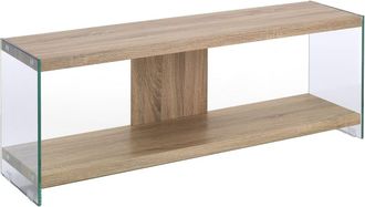 Oresteluchetta Mueble tv en paneles de aglomerado de roble ecol&oacute;gico