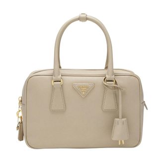 Prada Borsa A Mano - female - Prada - Handbags - Beige - ONE SIZE - Bags